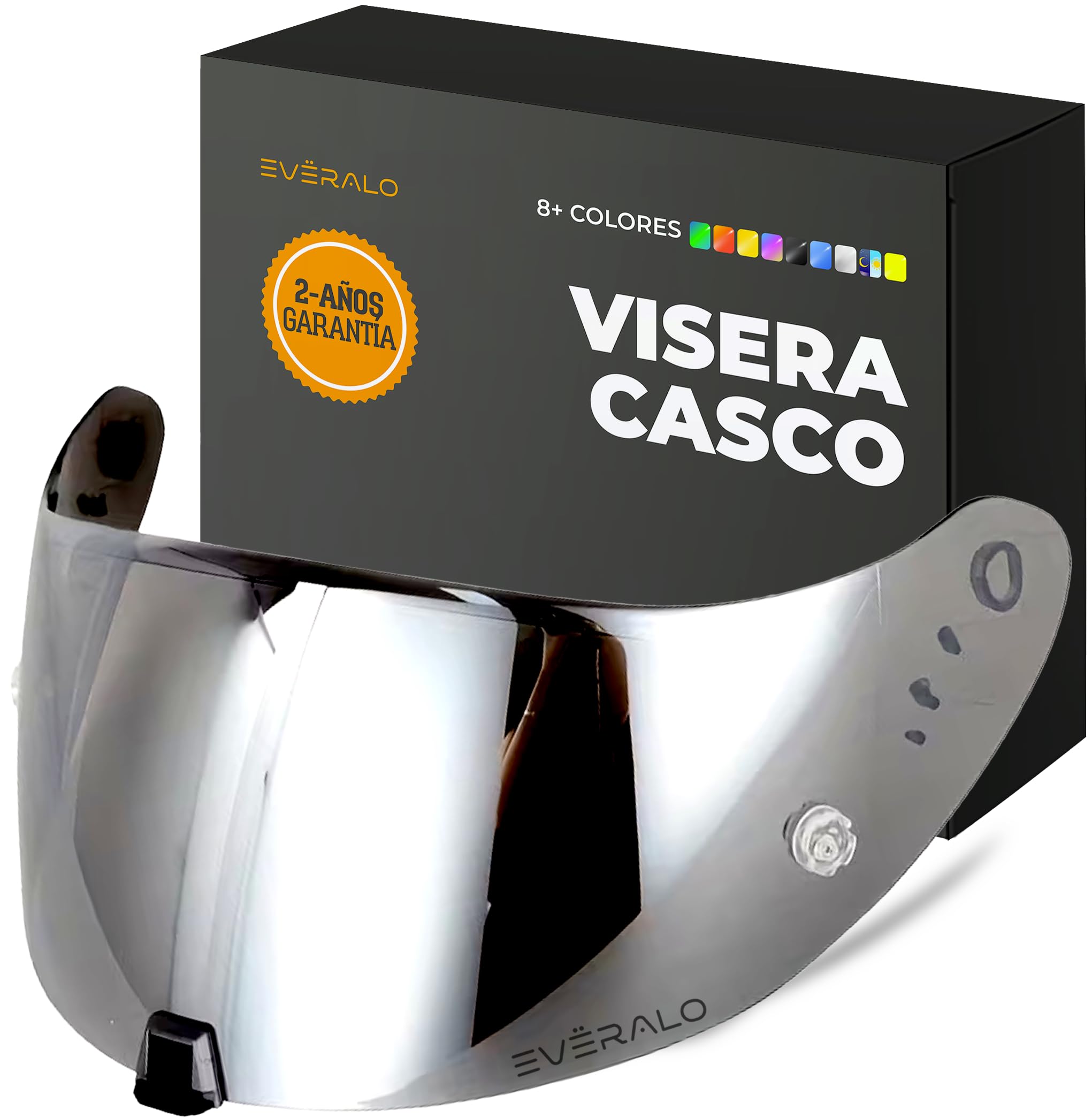 Visera compatible con Scorpion Exo 520-1400 - 391 - R1 Air (Cromo Espejo)