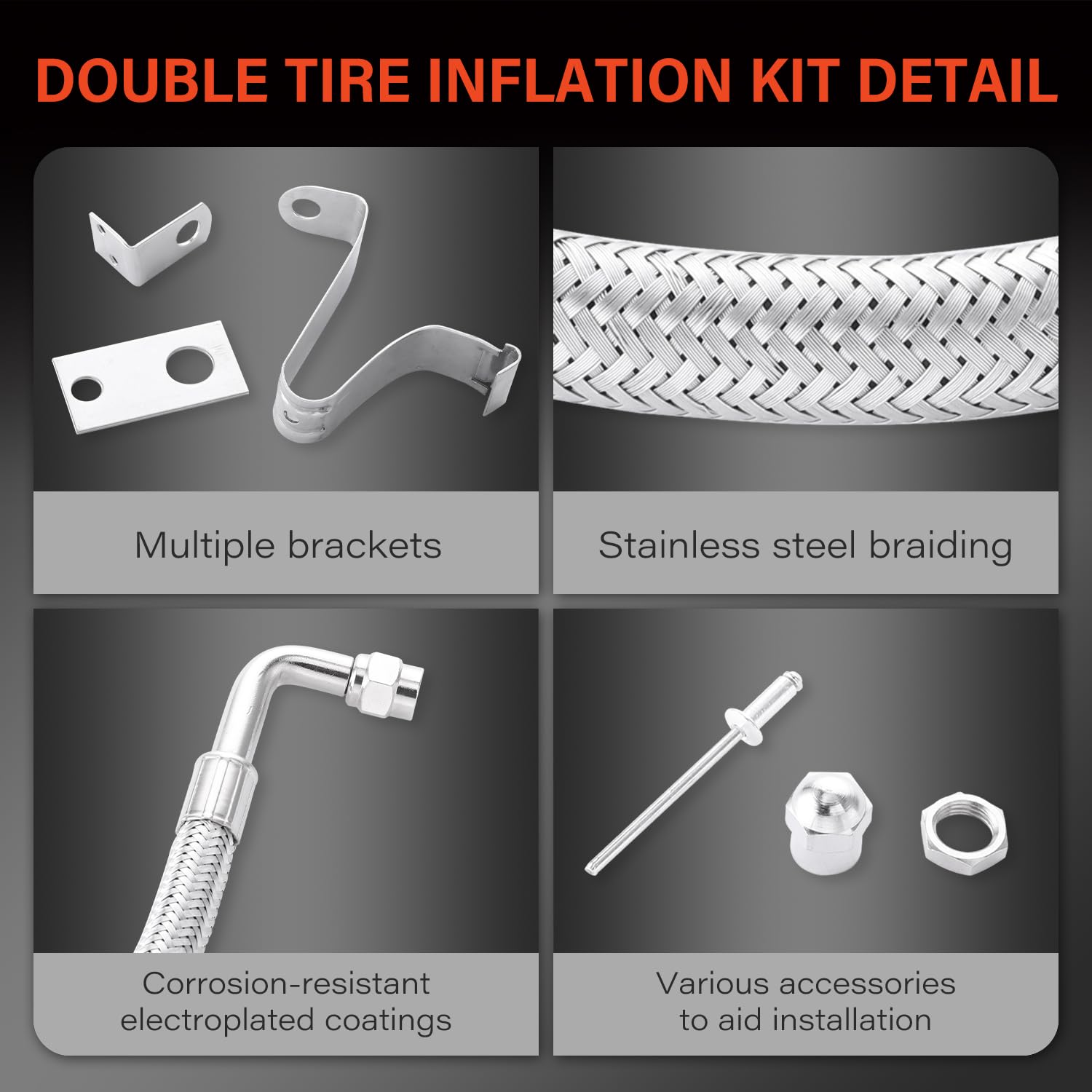 A Flexible Rubber Tire Valve Extension