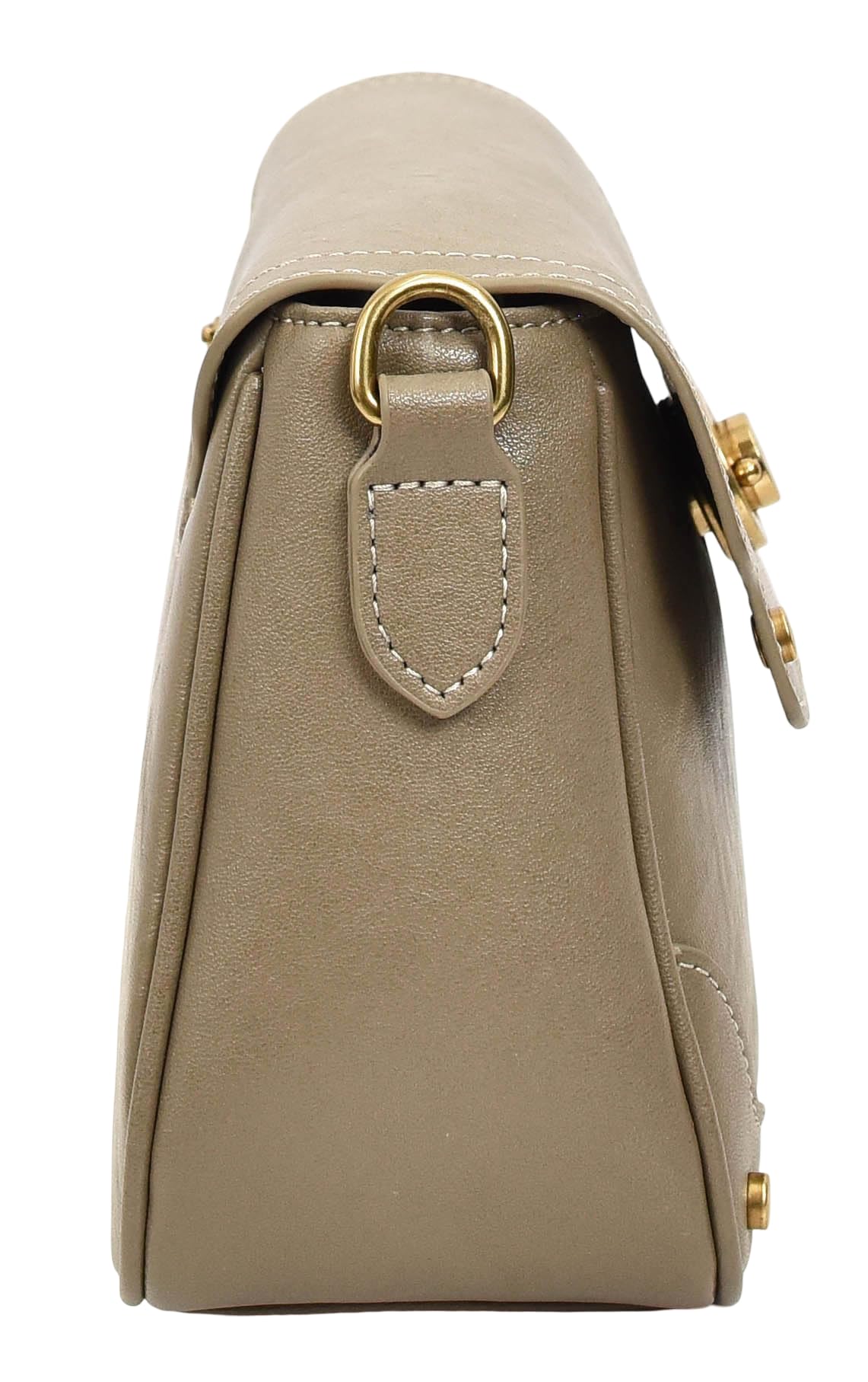A1 FASHION GOODS Marley - Borsa a tracolla in pelle, da donna, con patta e tracolla regolabile, chiusura a torsione e tasche multiple