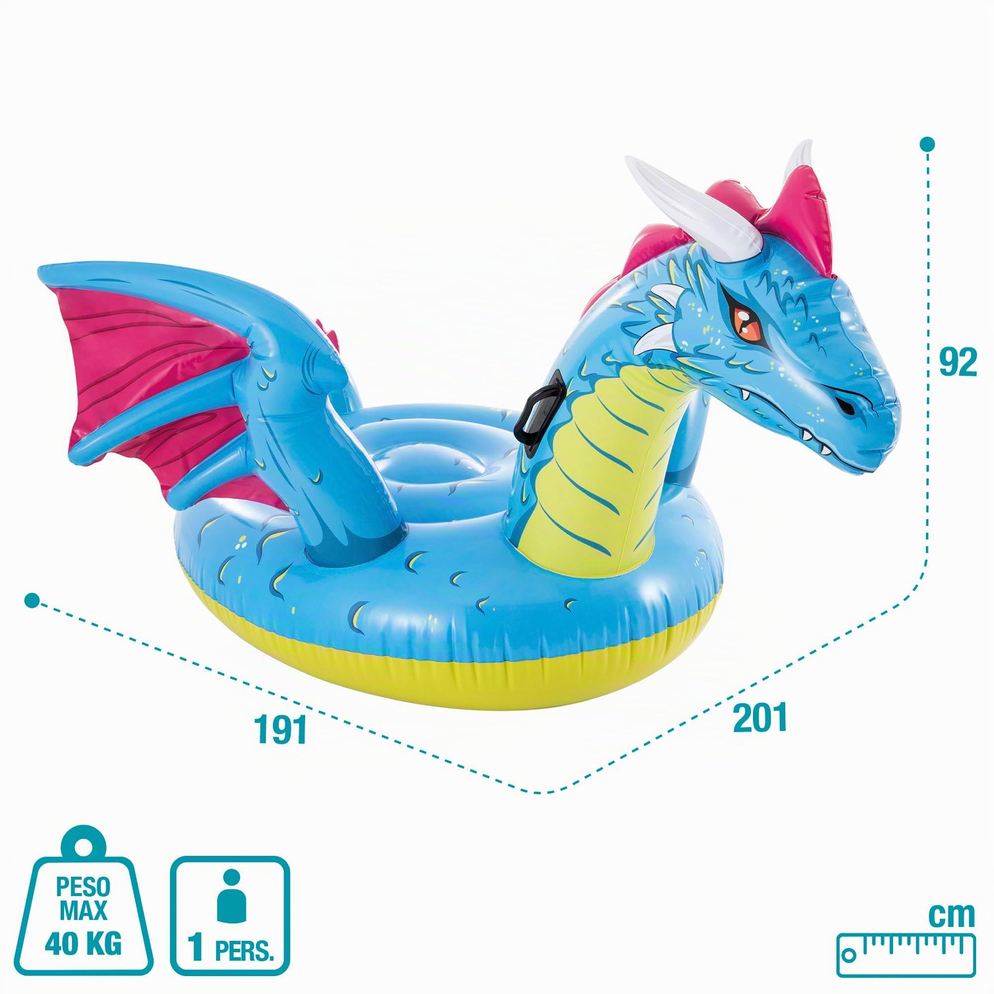 Intex Porteur Dragon 57563NP