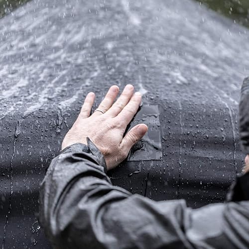 Miniatura 8 de T-REX Cinta impermeable para superficies húmedas o ásperassucias, incluyendo bajo el agua, fugas, reparación de mangueras y más, 4 pulgadas x 5