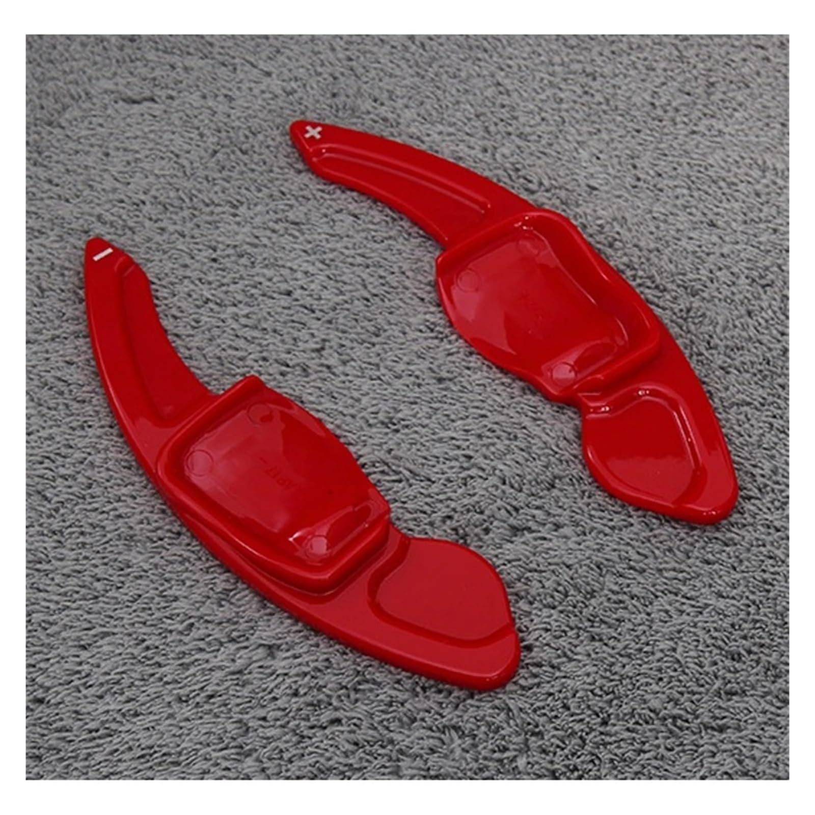 Yakisa Red Paddles Shift For Seat For Leon 2009-2014 Car Steering Wheel Shift Paddle Extension Shifters Paddle Shifter(Red)