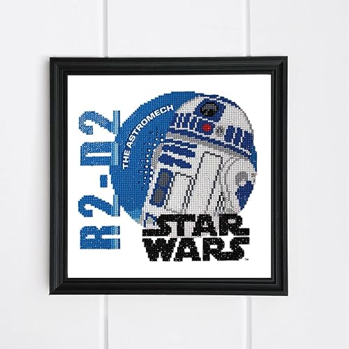 Miniatura 8 de Diamond Dotz Box - Caja de Darth Vader de Star Wars, kit de pintura de diamantes para adultos, kit de arte de diamante, un relajante kit de