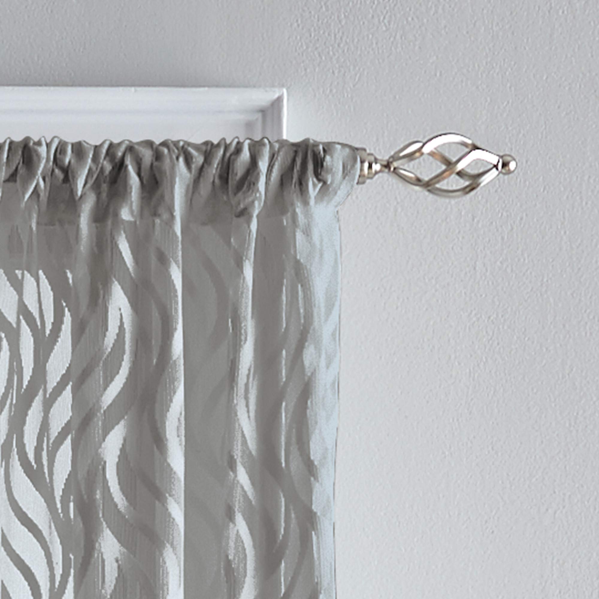 CHF Curtain Panel, Grey, 84", W 50" x L 84" (1 Panels) - Image 3