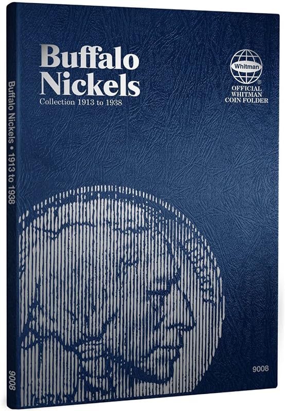 Whitman U.S. Buffalo Nickel 1913-1938 #9008 Carpeta para monedas