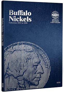 Whitman U.S. Buffalo Nickel 1913-1938 #9008 Coin Folder
