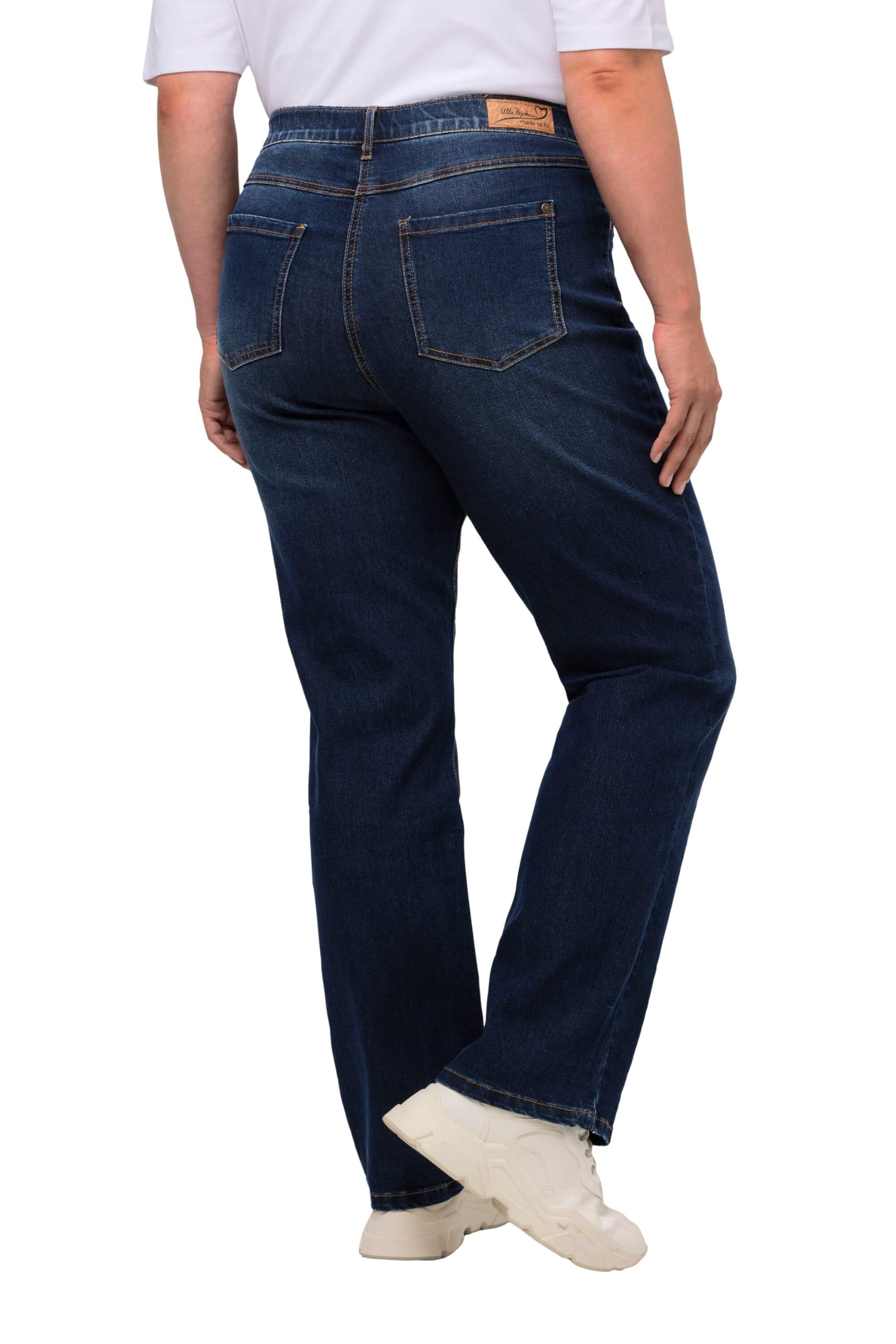 Ulla Popken Jeans Mandy, 5-pocket, Komfortbund, Gerades Bein - Dżins Kobiety
