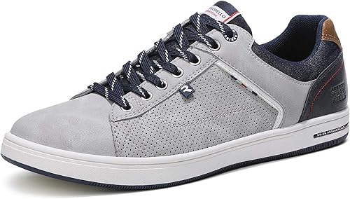 AX BOXING Zapatos casuales para hombre, zapatillas de deporte de moda, transpirables, cómodas, zapatos para caminar para hombre