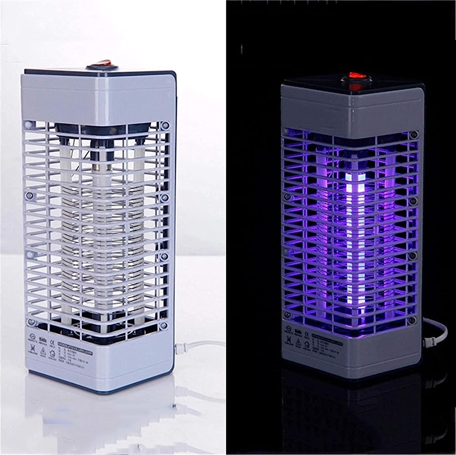 Luz para Matar Mosquitos, lámpara Repelente de Mosquitos Profesional, lámpara exterminadora de Moscas, lámpara para Matar Mosquitos sin radiación