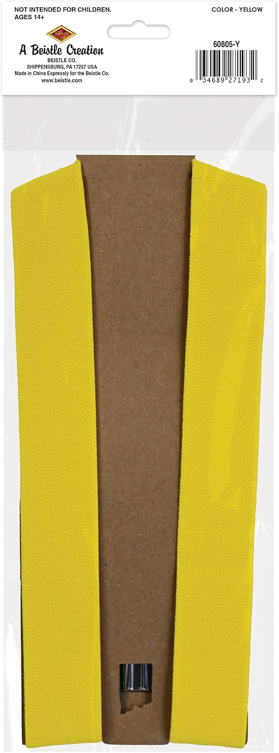 Beistle White Suspenders