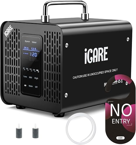 Ozone Generator 60,000mg/h & Ozone Generator Water 1000 mg/h Ozone Machine