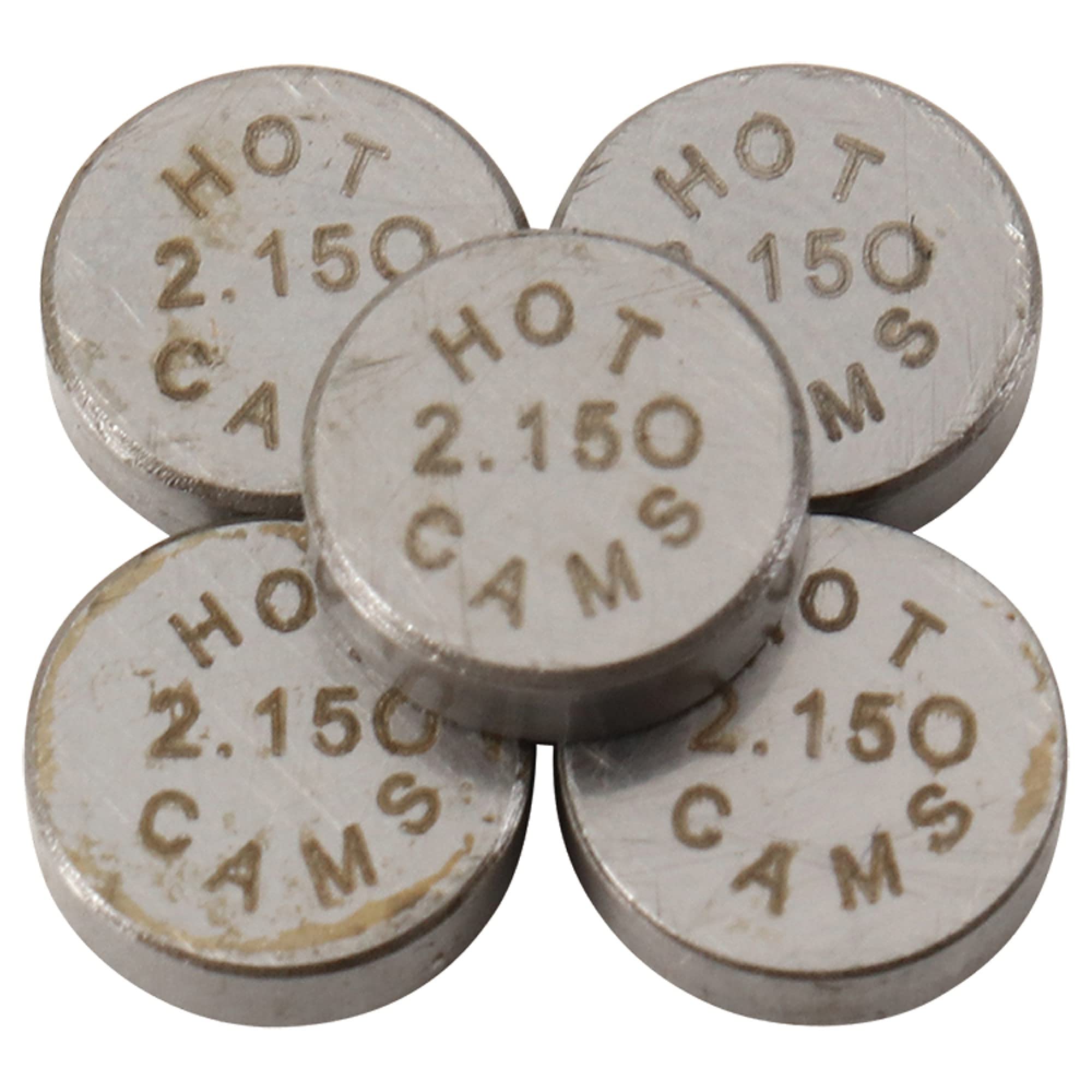 Amazon.com: Hot Cams 5 Pack 7.48mm x 2.15mm Valve Shim Kits
