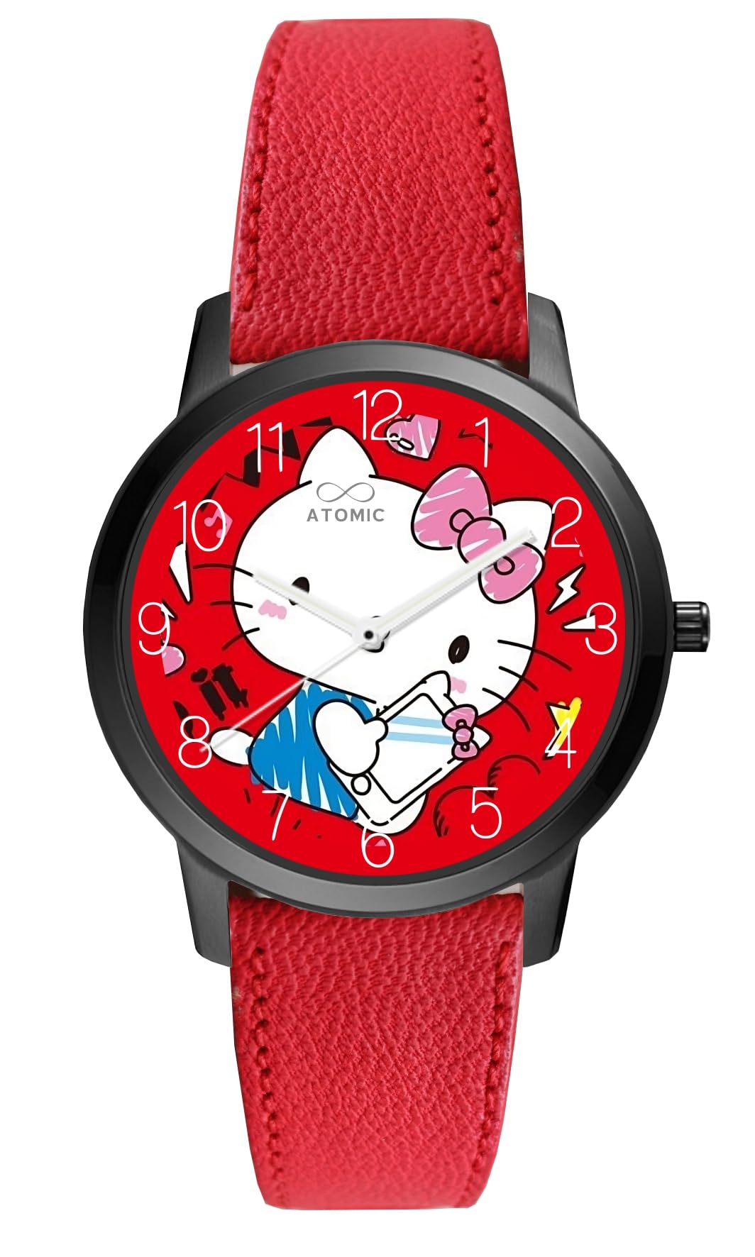 Atomic Hello Kitty (Kids Series) Analog Watch - for Boys & Girls | with Trending Red Strap & Design (B0CCNCR1BM) Amazon Price History, Amazon Price Tracker