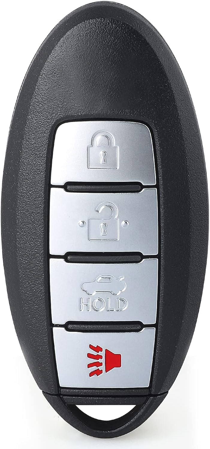 Keyless Entry Remote Key Fob Replacement for Infiniti Q50 2014 2015 2016 FCC ID:KR5S180144203 P/N:285E3-4HD0C 4A Chip 4 Buttons