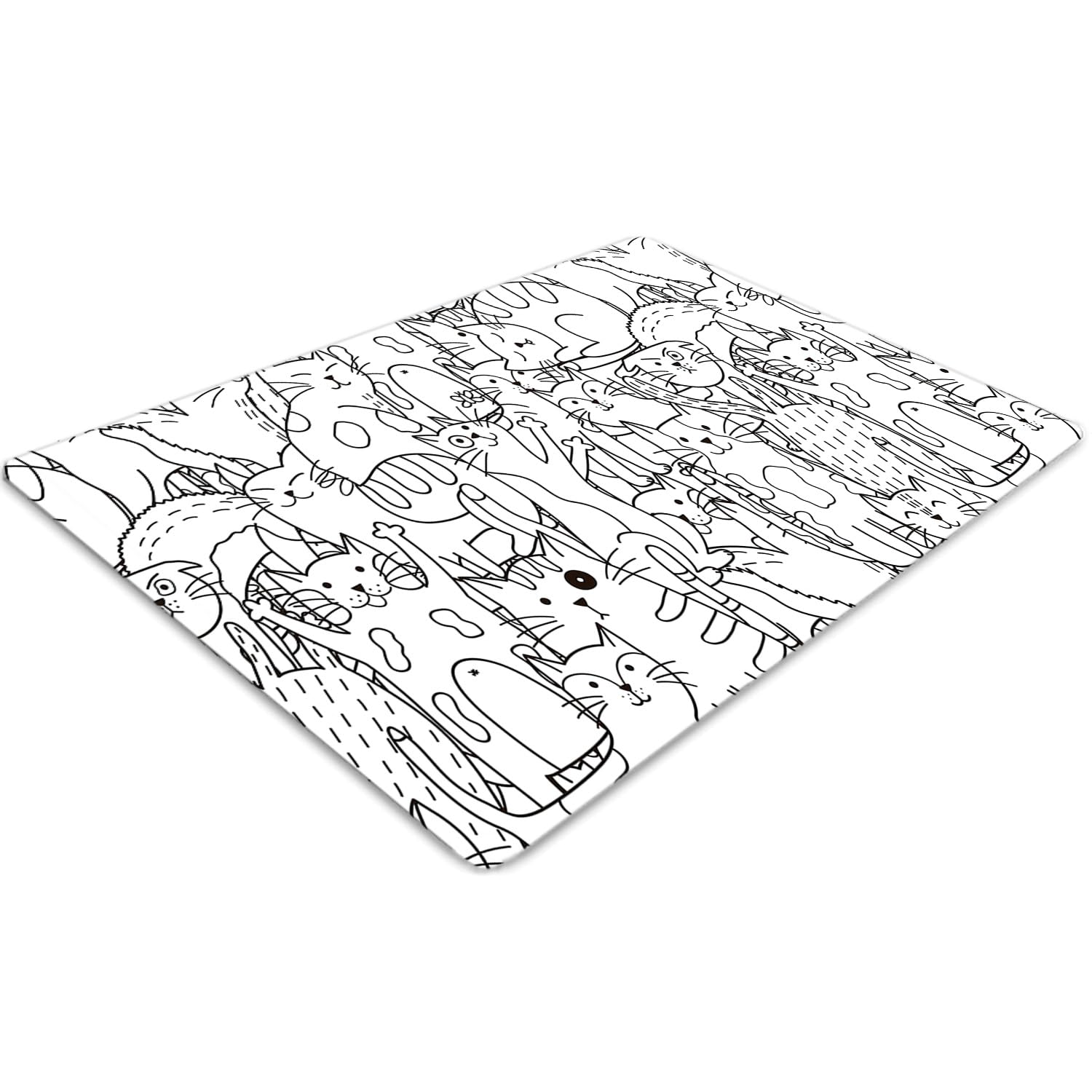 Tapis de chaise pour protéger le sol de la maison, protège-sol PVC antidérapant
