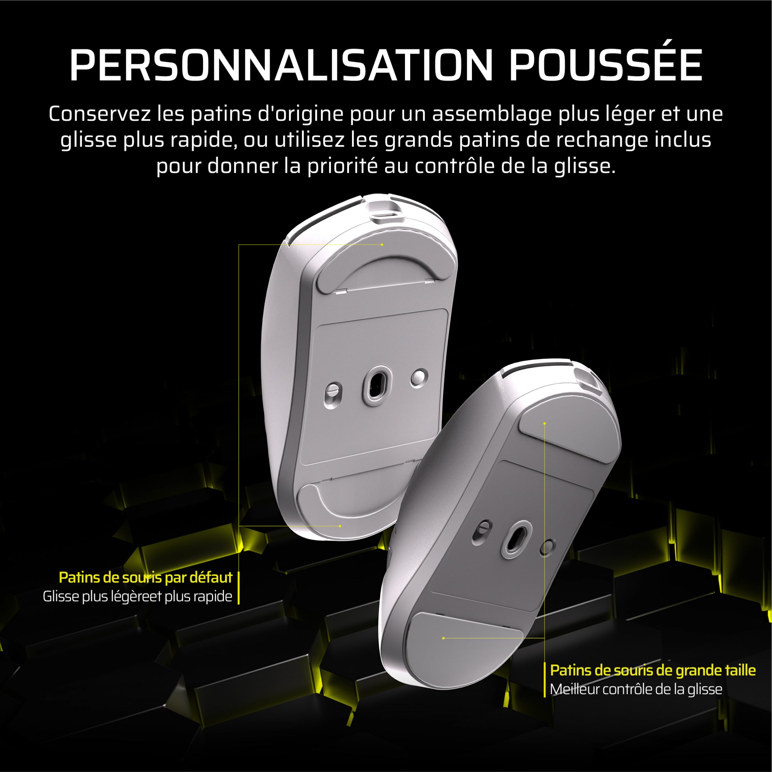 Corsair Sabre v2 Pro MG sans Fil Souris Gaming, 33 000 DPI – Blanc | D’Interrogation de 8 000 Hz, Coque en Alliage de Magnésium de 56 g, Jusqu'à 170 Heures D'autonomie de la Batterie, Web Hub