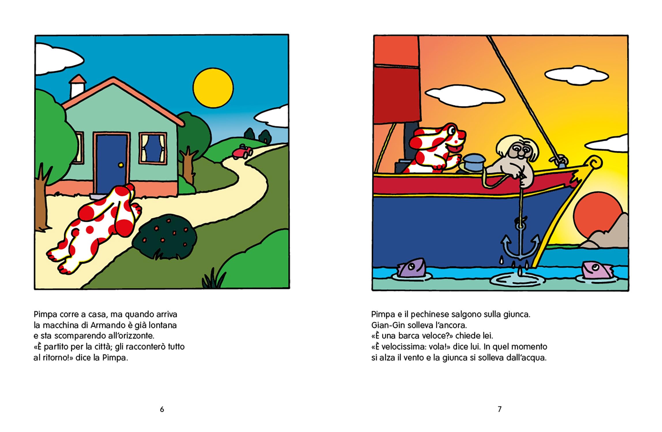 La Pimpa books: Pimpa vola in Cina (Albi illustrati)