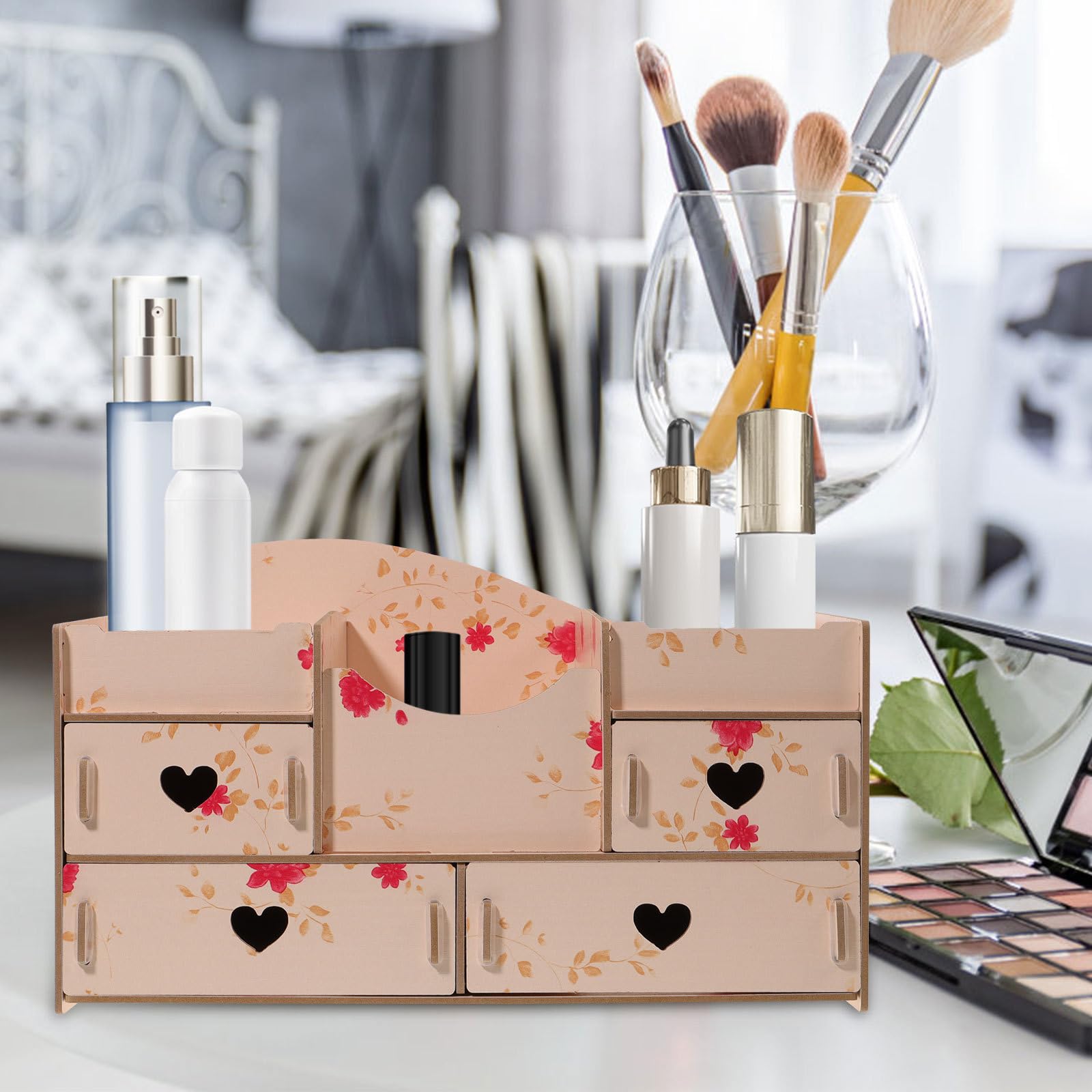 Mehrschichtige Schubladen Kosmetikorganizer Aufbewahrungsbox