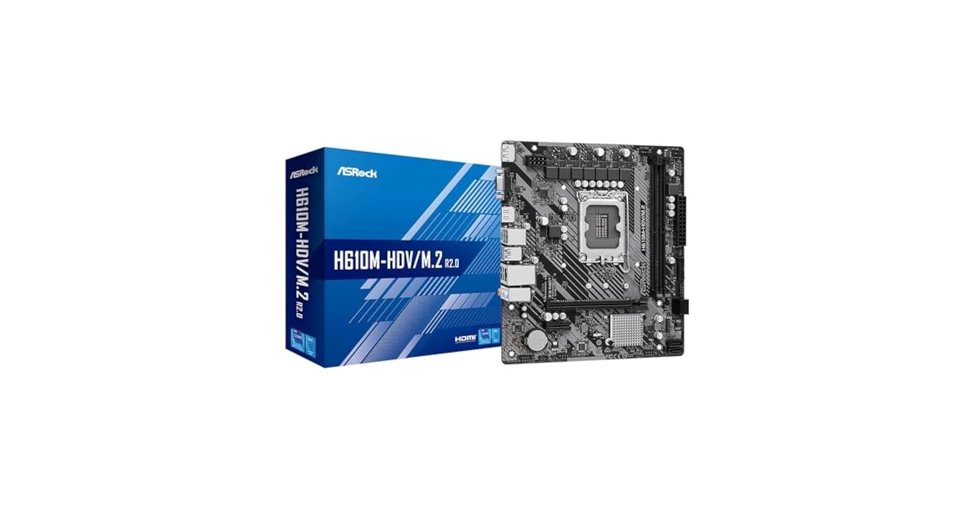 マザーボード　H610M-HDV/M.2 ASRock > H610M-HDV/M.2+ D5