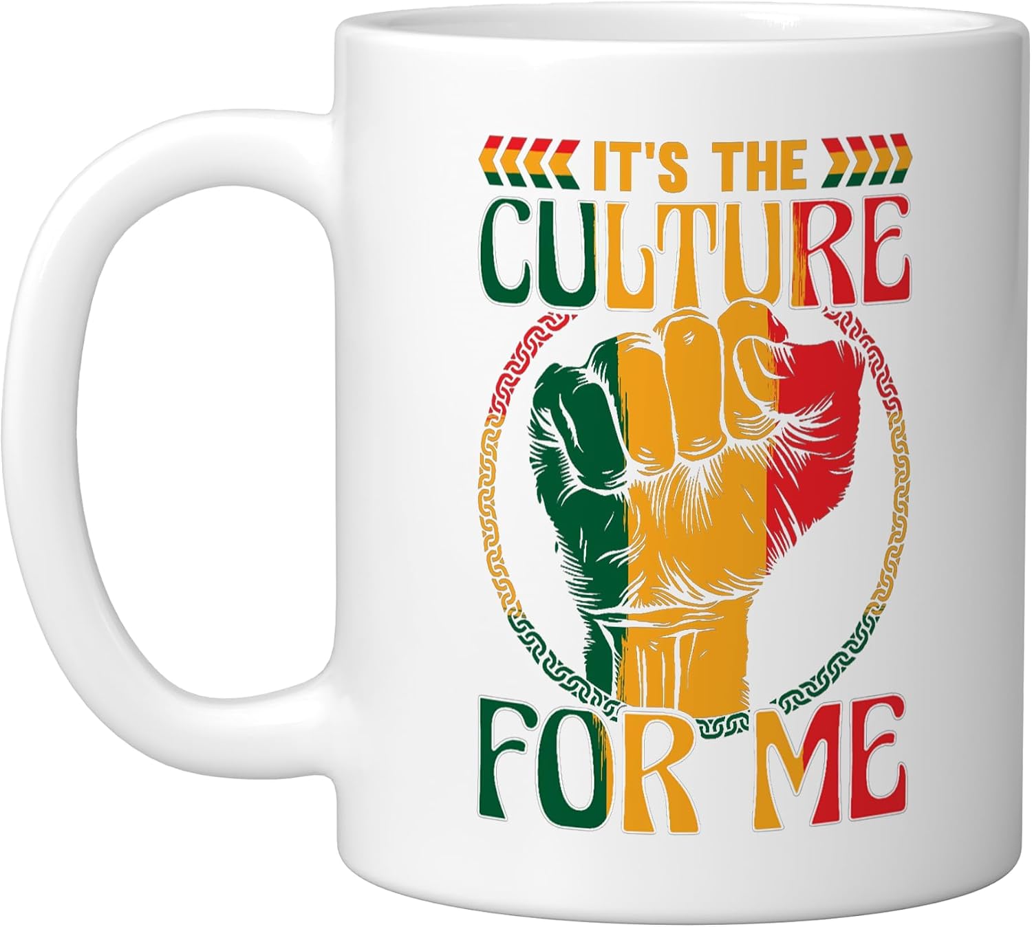It's The Culture For Me Ceramic Mug, White, 11oz