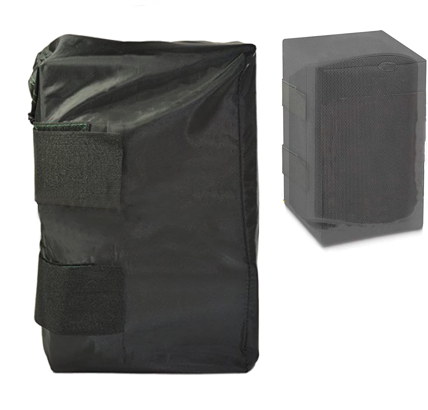 Waterproof UV Protection Speaker Covers for Indoor Outdoor Wall Mountable Speakers Heavy Duty Oxford Dustproof Speakers Protection (One Cover)