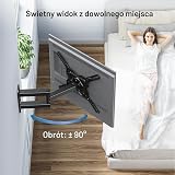 Perlesmith PSMFK1-E Uchwyt ścienny do telewizora