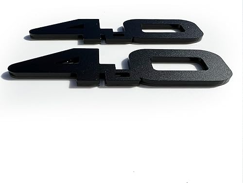 Miniatura 5 de Emblema personalizado de 4.0L para Jeep Style Cherokee Fender Badge