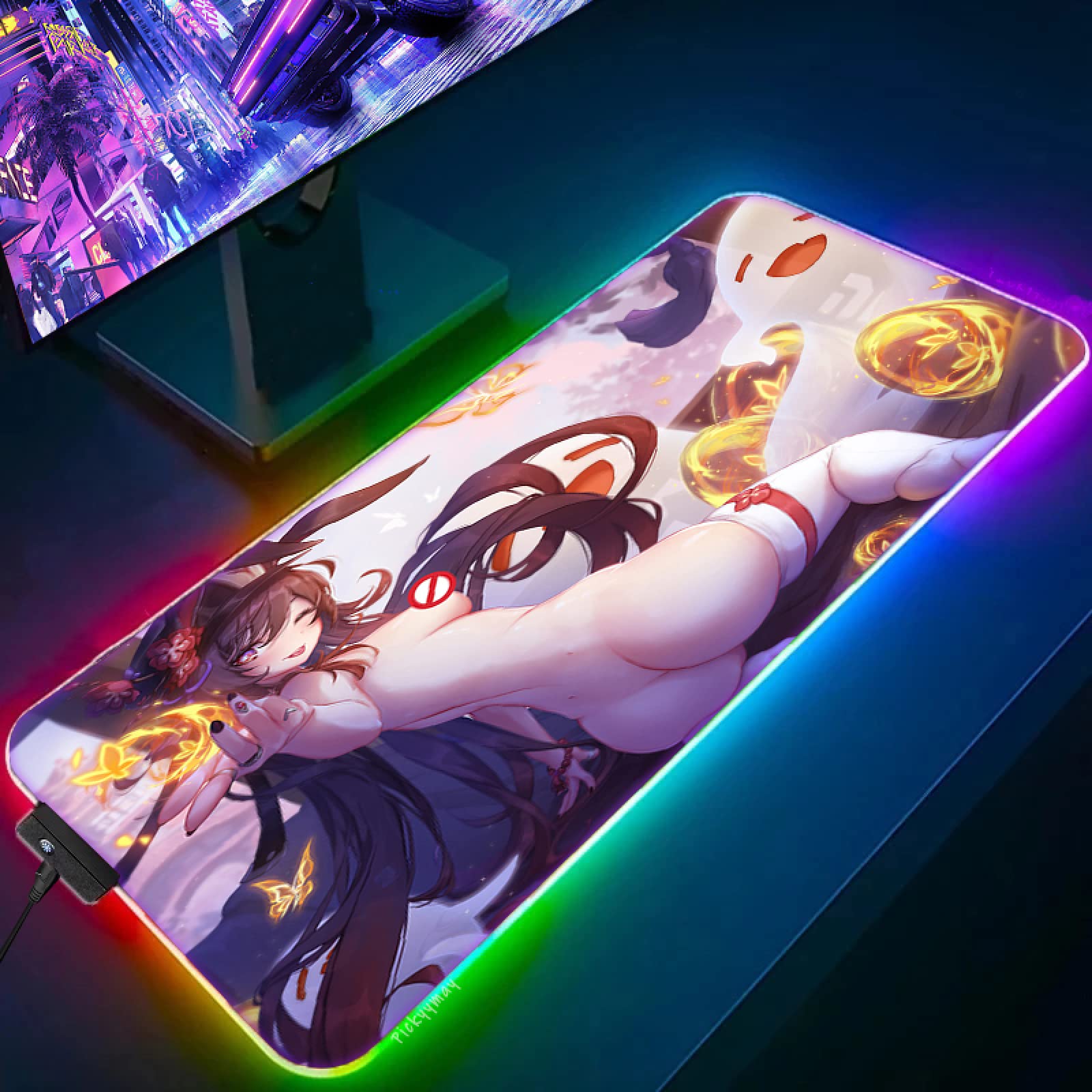 Amazon.co.jp: ゲーミングマウスパッドアニメ セクシー アス ガール