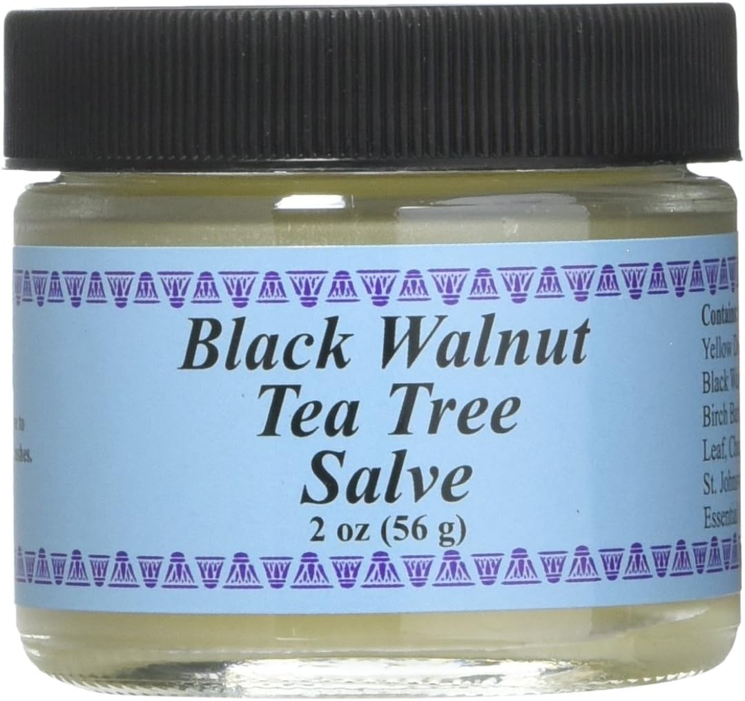 WiseWays Herbals Black Walnut-Tea Tree Salve 2 oz.