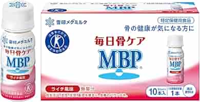 Amazon.co.jp: 雪印メグミルク 毎日骨ケア MBP🄬 ライチ風味 (30
