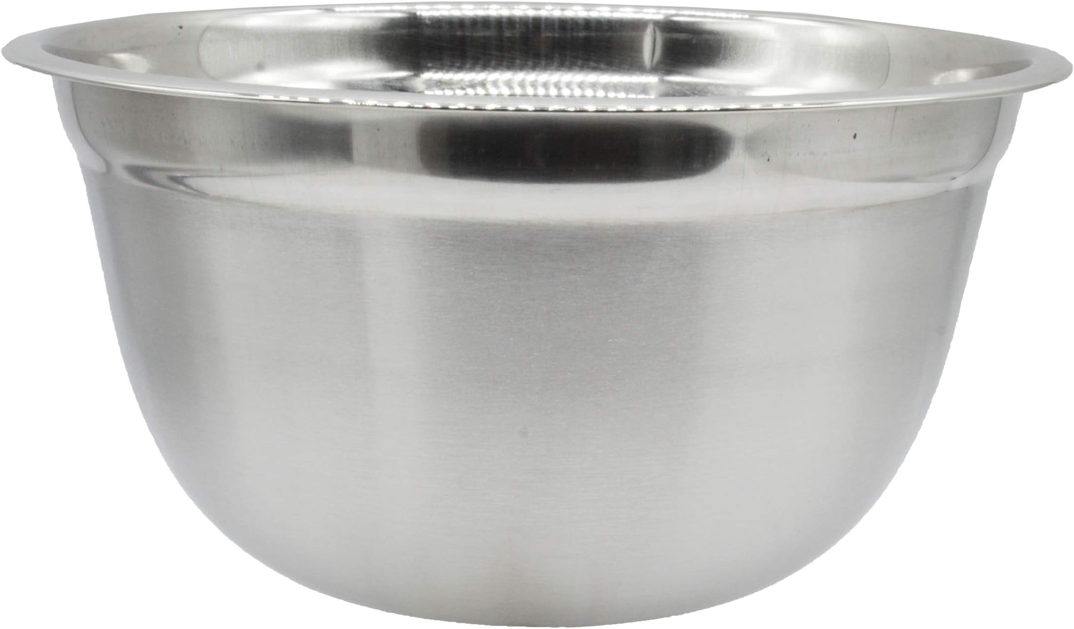 eKitchen Mercury Stainless Steel Mixing Bowl 4, Size;24cm/3500ml (Glossy Finish), Silver