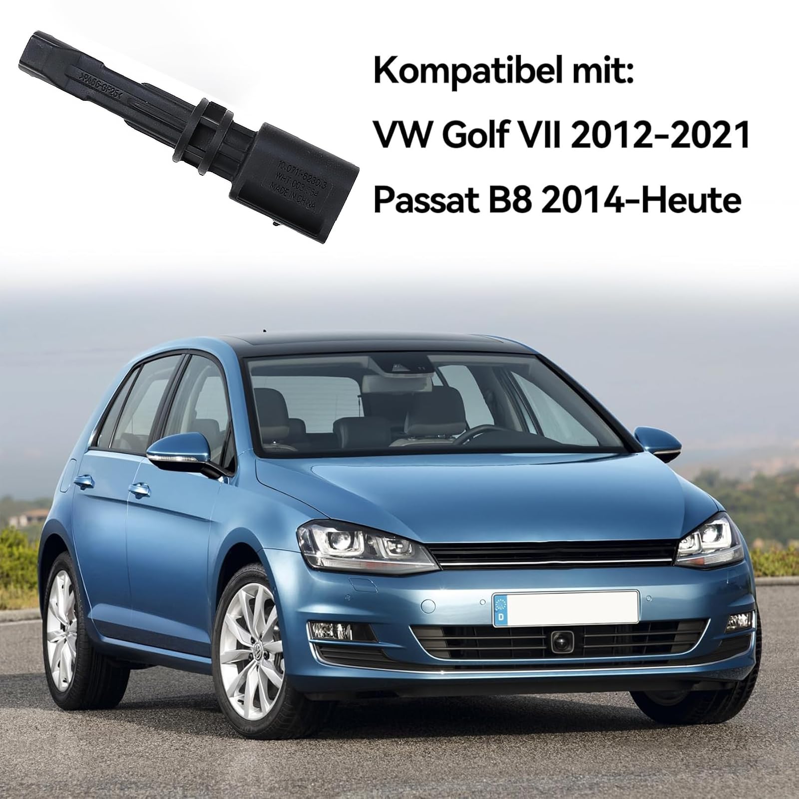 Sensor de velocidad de rueda, ABS WHT003864 2K0927807 para Audi A3 VW Golf VII Mk7 Passat B8 Skoda Superb Mk3 Seat Leon Octavia III
