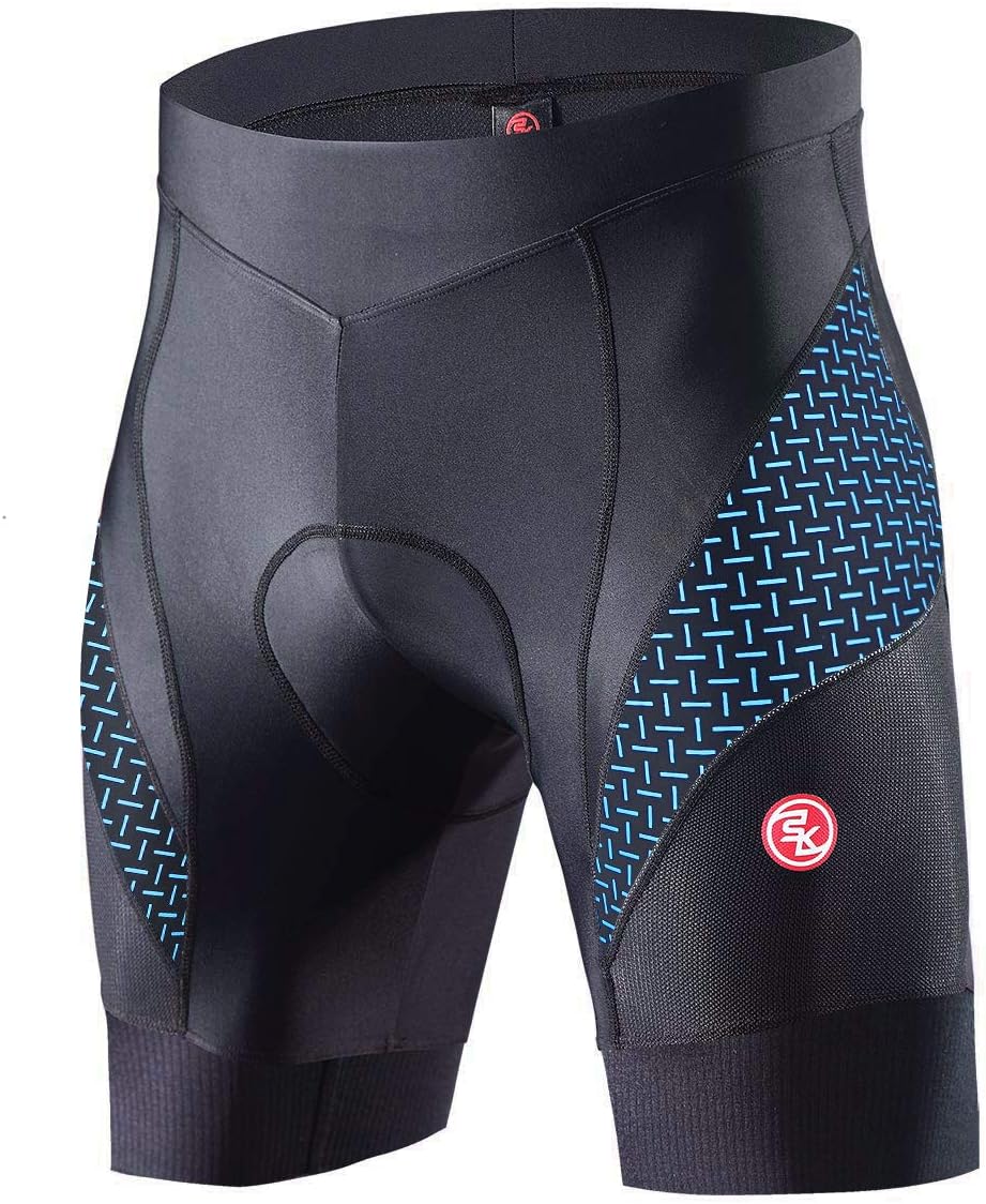 Souke SportsMen's Cycling Shorts Padded Bicycle Riding Half Pants Bike Biking Cycle Tights