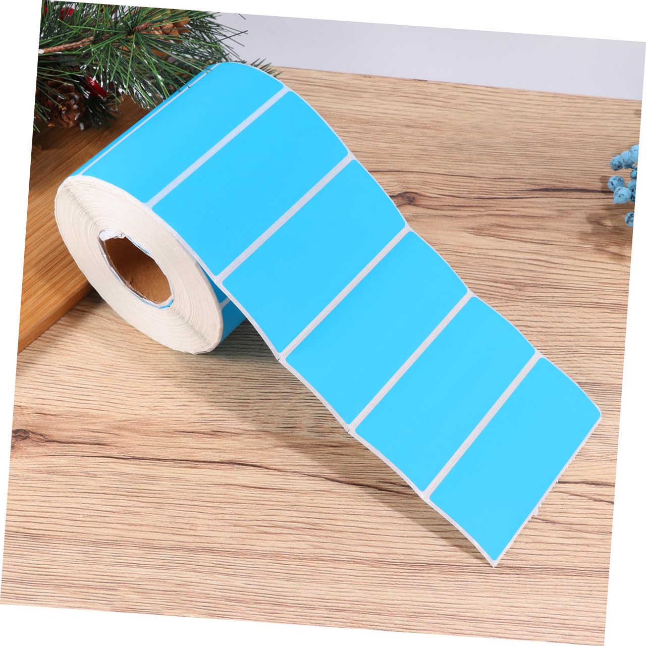1000 pezzi Etichette Adesive Rotonde Blu Carta Resistente Eccessiva per Ufficio Negozio e Organizzazione Casa