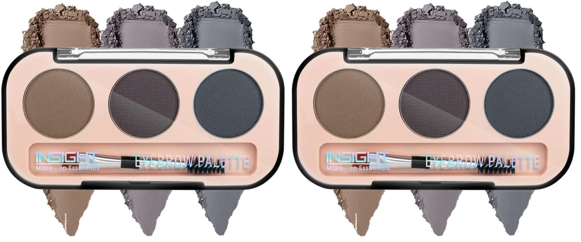 INSIGHT Eyebrow Palette | Smooth Texture | Water Resistant | Good Intensity|Buildable Color |Easy To Blend |Fine Milled Powder|Multicolor-6g (Pack of 2)-image-34