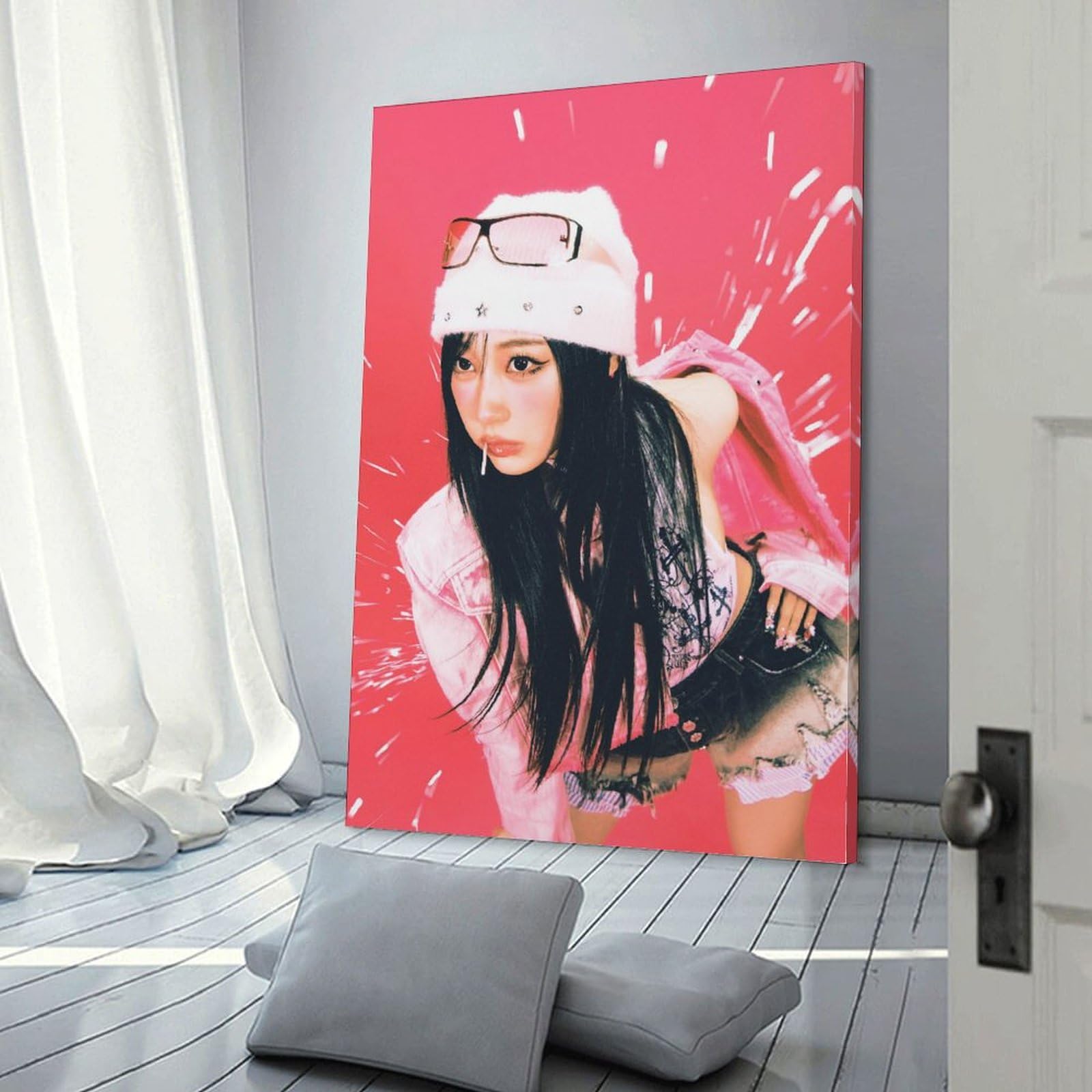 未使用】家逃げ 色紙 缶バッジ エル ジゼル 未使用】家逃げ 色紙 缶