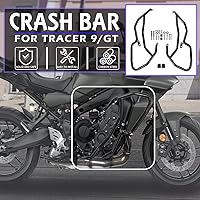 Vista 2 de Para Y.amaha Tracer 9 Tracer9 GT 2021 2022 2023 2024 Motocicleta Carretera Barras de choque Barra de jaula de acrobacias Protector de motor