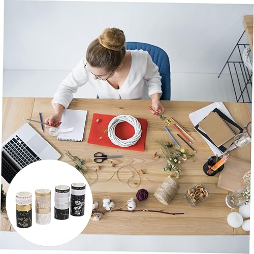 Miniatura 5 de EXCEART Decorative Tape 20 Rolls Pick up Washi Tape 20 Rolls DIY Washi Tape Decorative Washi Tape Sticker Account Sticky Paper Tape