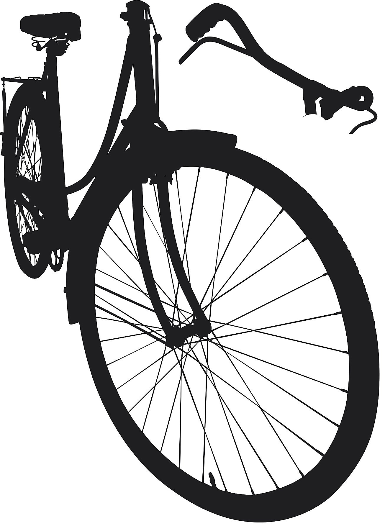 Crearreda CR-57117 Bicycle XL Wall Decal