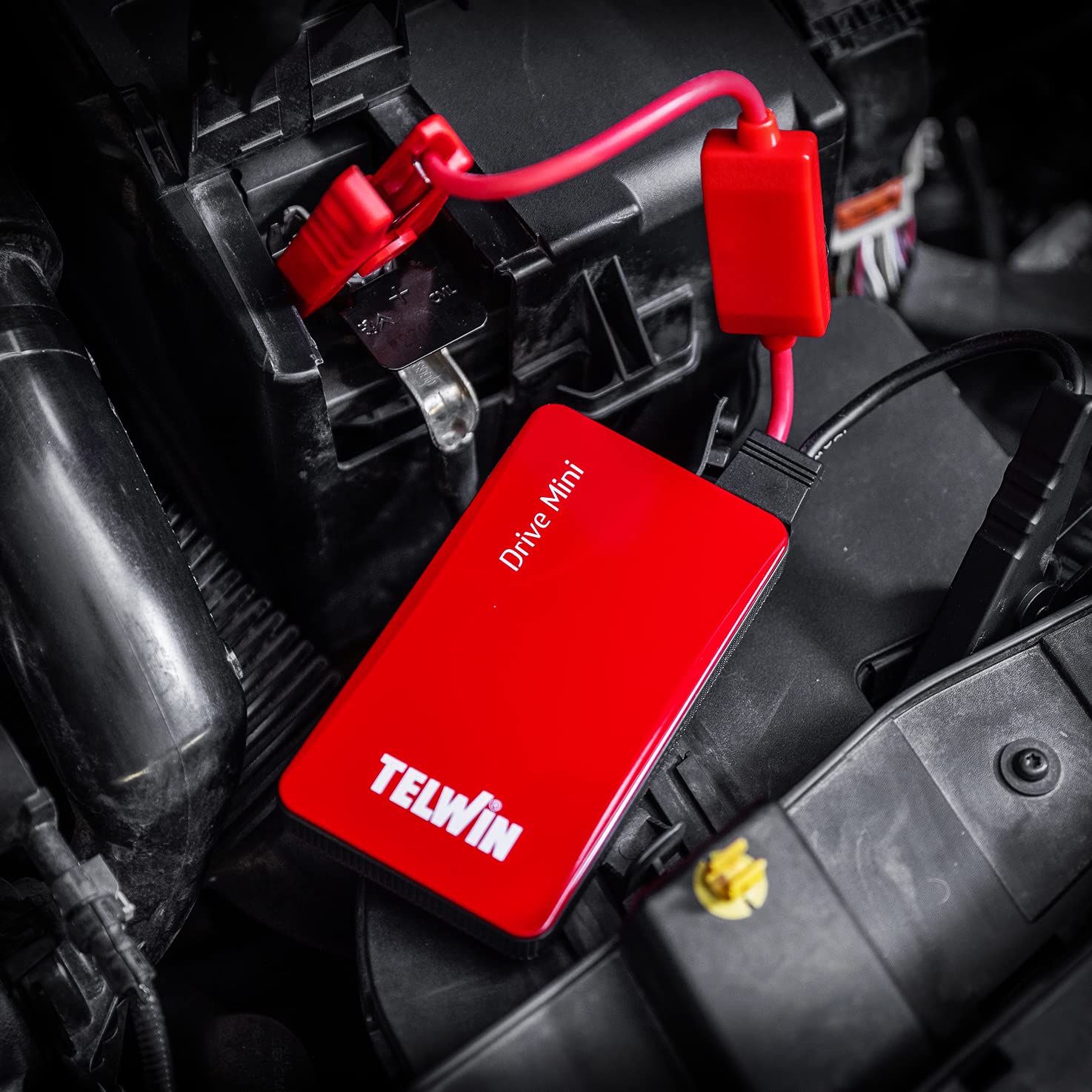 Telwin Drive Mini Arrancador multifuncion de litio y Power bank, 1000A