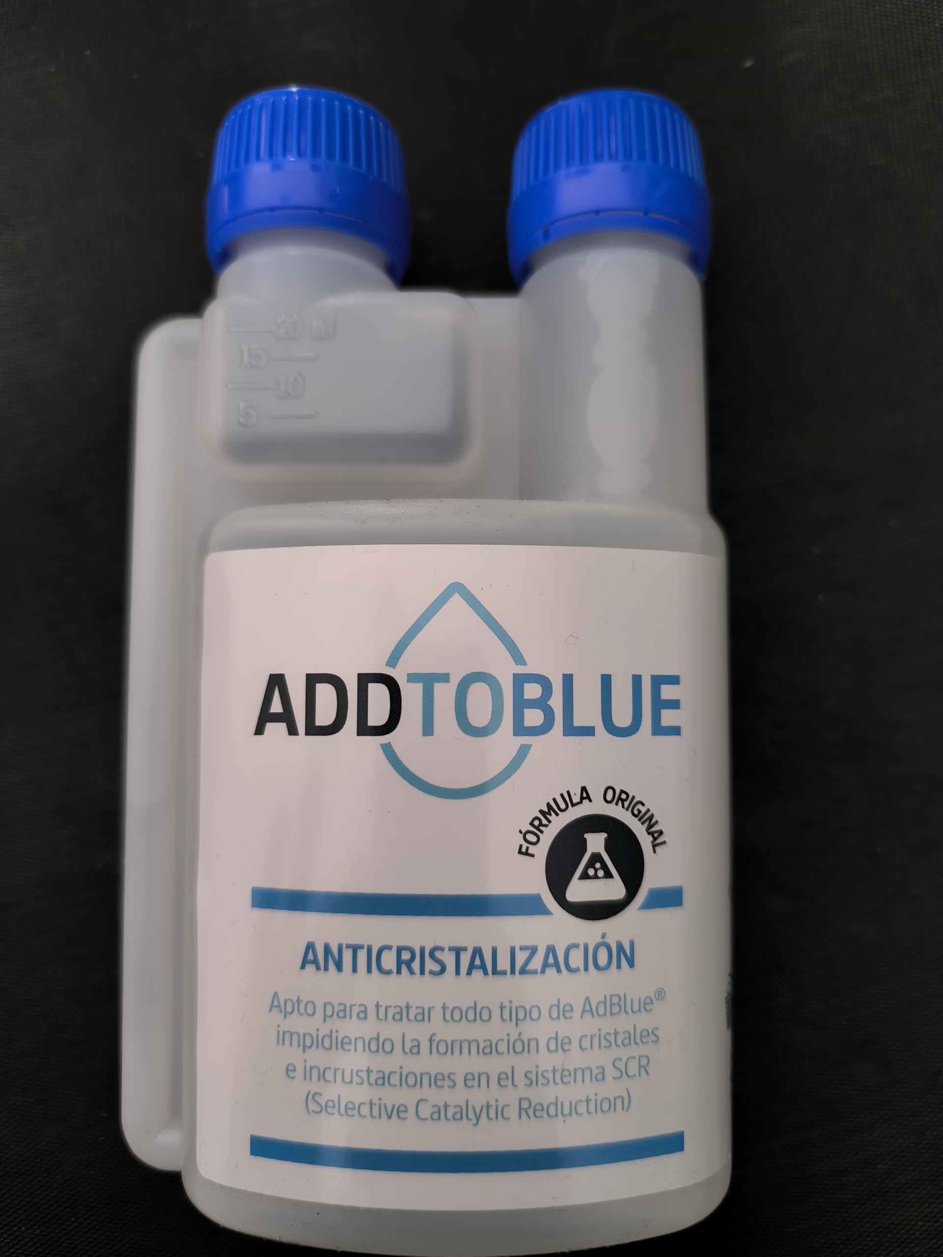 Addtoblue aditivo anticristalizacion para Sistema adblue Formula Original Tratamiento preventivo de fabricación española.