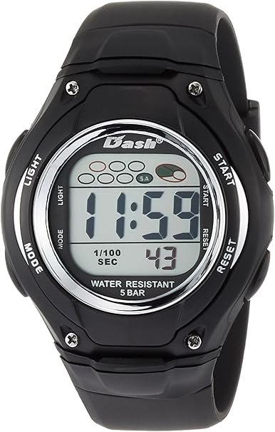 Amazon アリアス 腕時計 デジタル Dash 防水 多機能 バックライト付き ウレタンベルト Adwwdj1 メンズ ブラック 腕時計 ファッション 通販