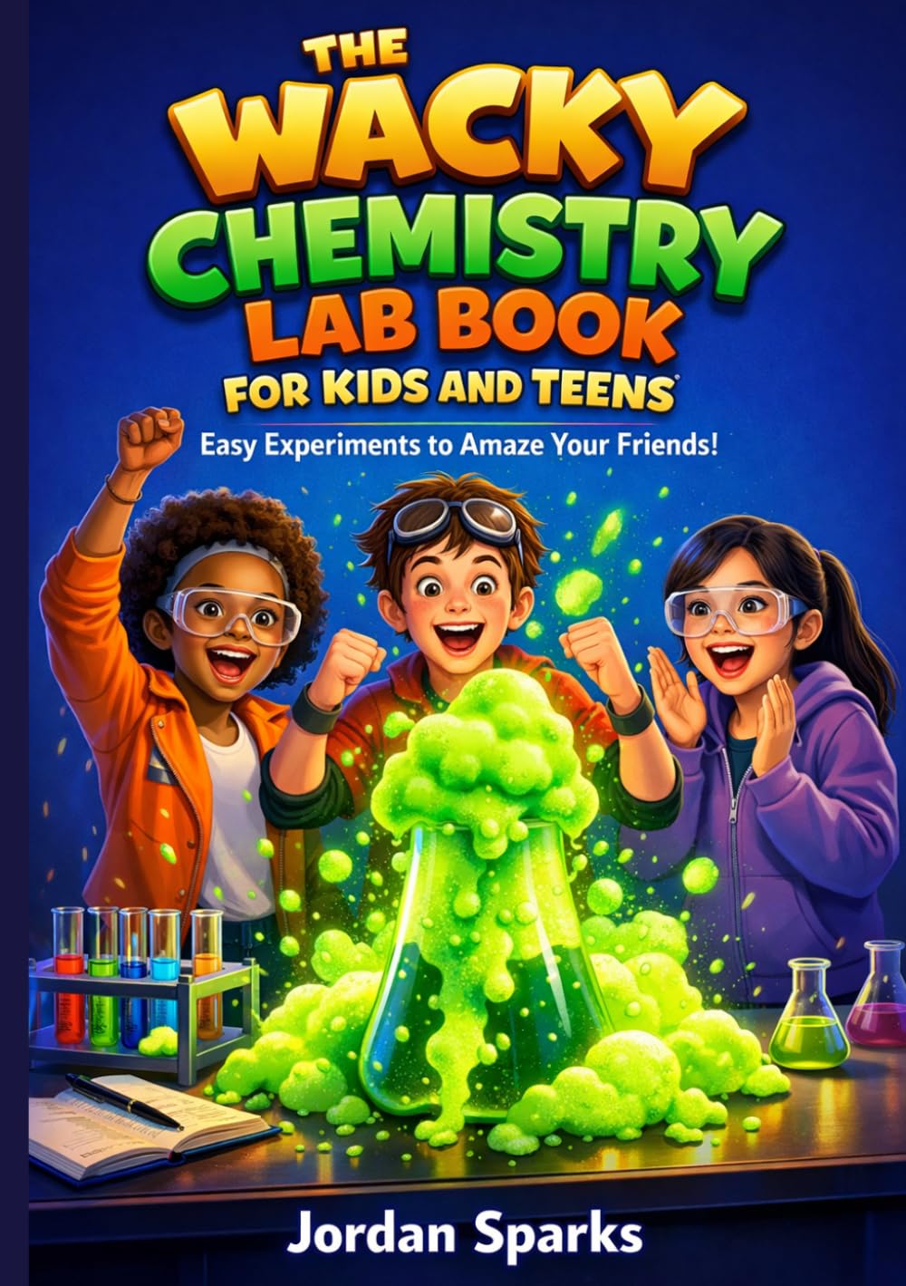 The Wacky Chemistry Lab Book for Kids and Teens: Interactive Science Challenges, Hilarious Comic Adventures, and Safe Hands-On STEM Experiments to Try at Home