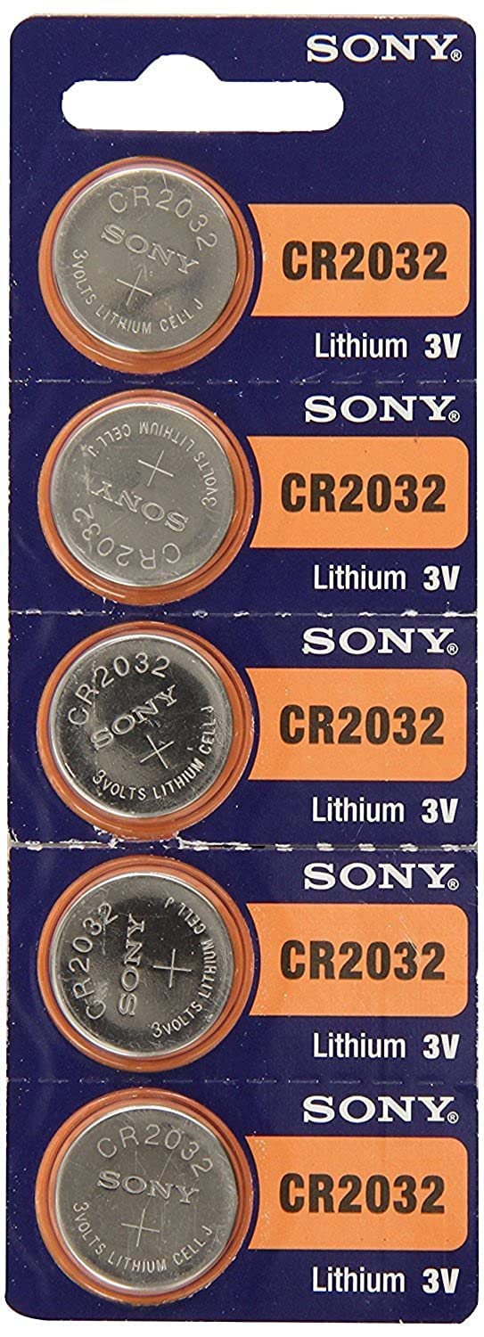 Sony Lithium Coin Battery (3V, Pack of 15, CR2032)