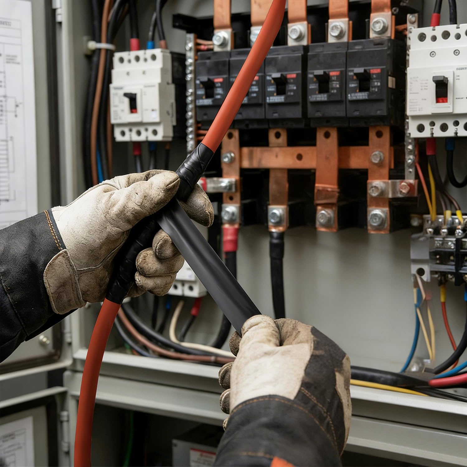 QILIMA Nastro elettrico nero, confezione da 200 rotoli, nastro in vinile resistente impermeabile per giunzioni e isolamento, ignifugo, resistente alle intemperie, per uso industriale e domestico