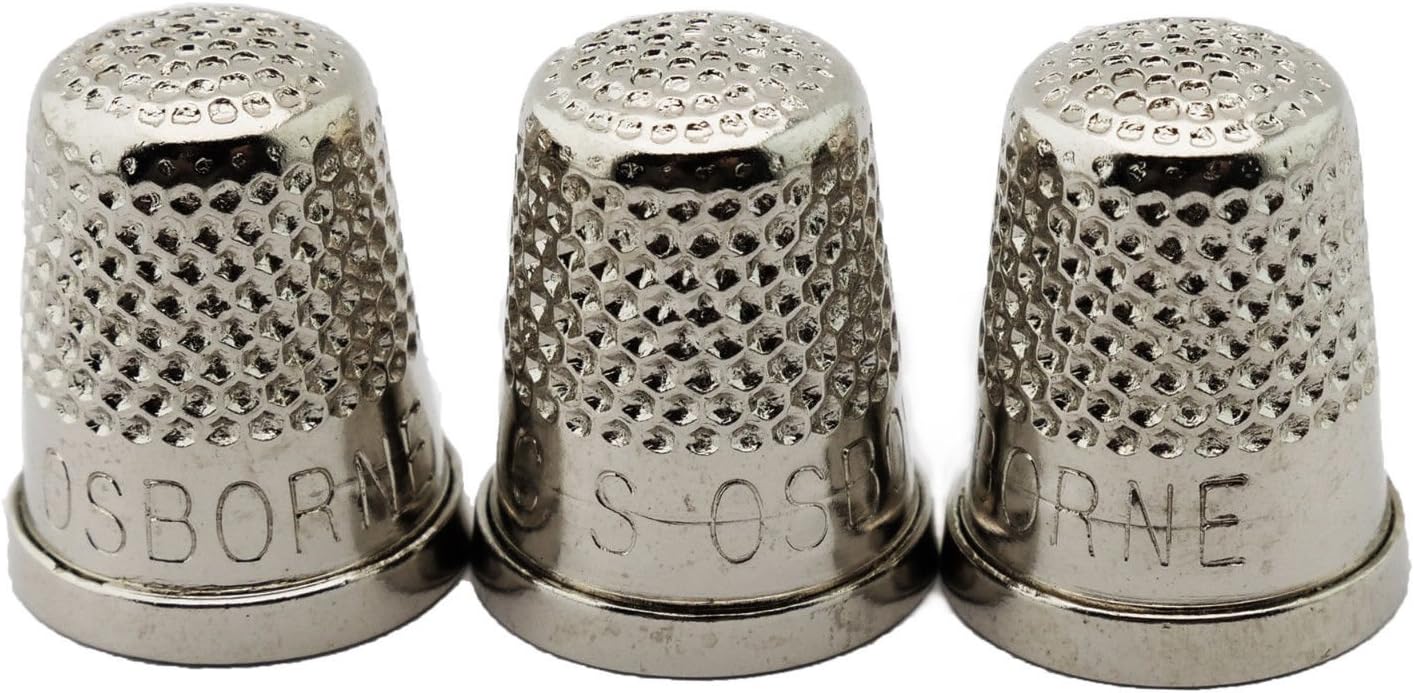 C.S. Osborne Closed End Thimble 511-5 (19/32) Sewing & Leather Work