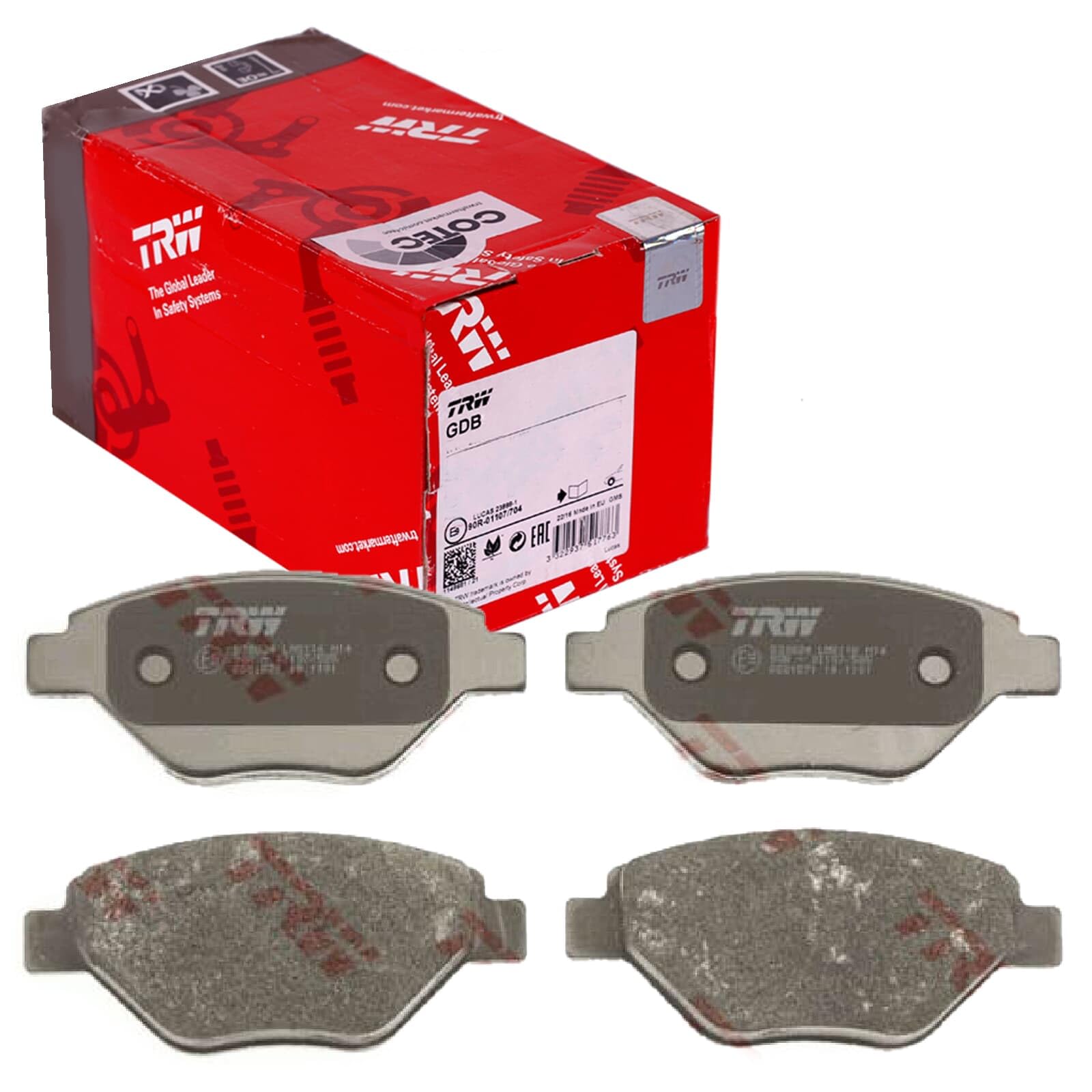 TRW Automotive AfterMarket GDB1571 pastilla de freno