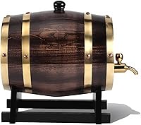 Vista 1 de Barril de envejecimiento de roble, barril de vino a prueba de fugas, barril de brandy, revestimiento de papel de aluminio, barril de whisky de 3