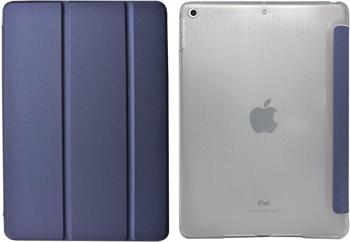 DuraSafe Cases for iPad PRO 11 Inch 1st [ PRO 11 1 Gen 2018 ] A1980 A1934 MTXN2LL/A MTXP2LL/A MTXR2LL/A MTXQ2LL/A Lightweight Smart Adjustable Stand Feature Sleek Design Flip Case - Navy Blue