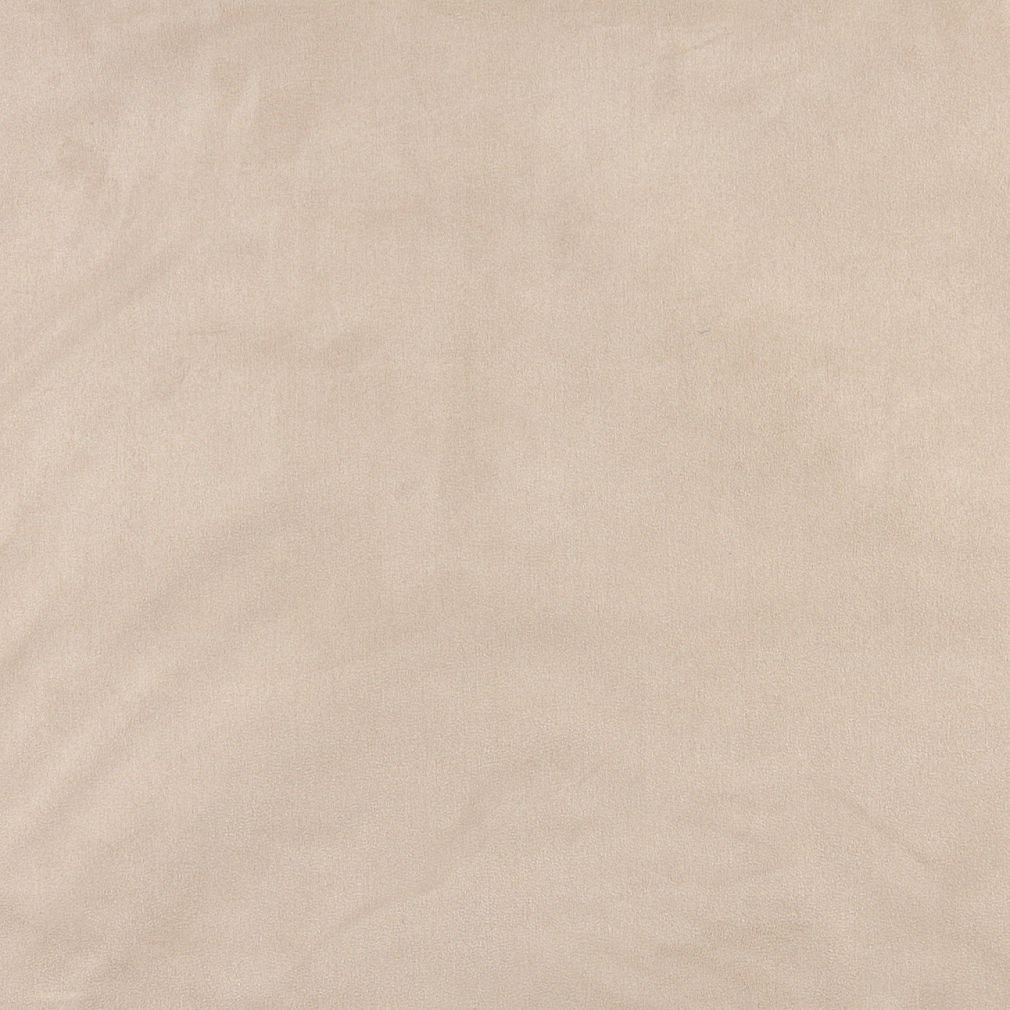 Ivory Solid Microsuede Microfiber Suede Ultra Durable Upholstery Grade Fabric by The Yard - SKU: Dotson Parchment